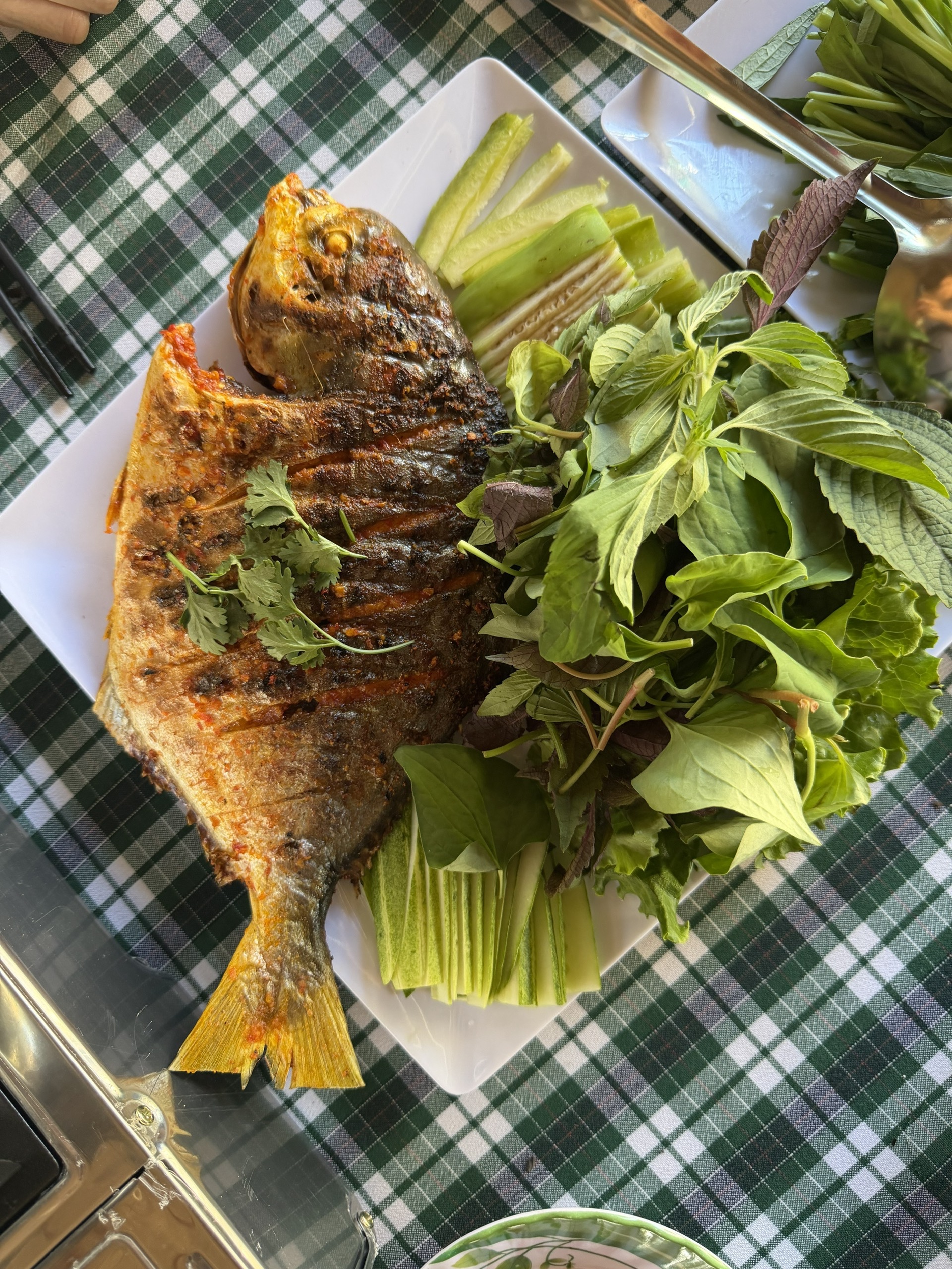 Cá Chim nướng muối ớt